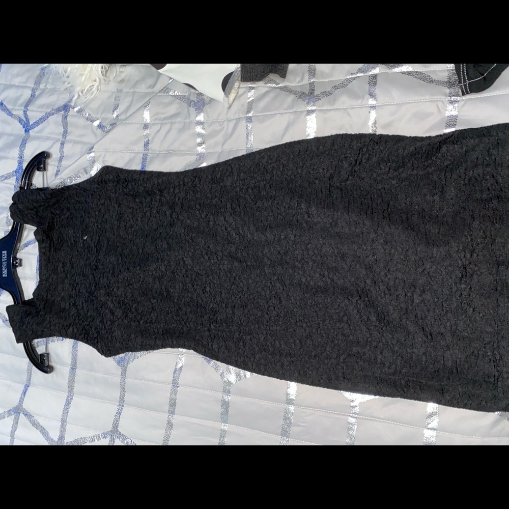 Forever 21 Midi Black Dress